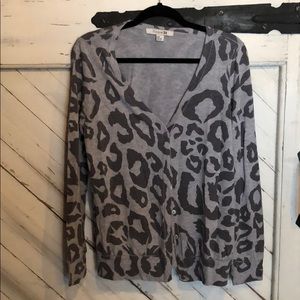 Forever 21 Leopard Print Cardigan